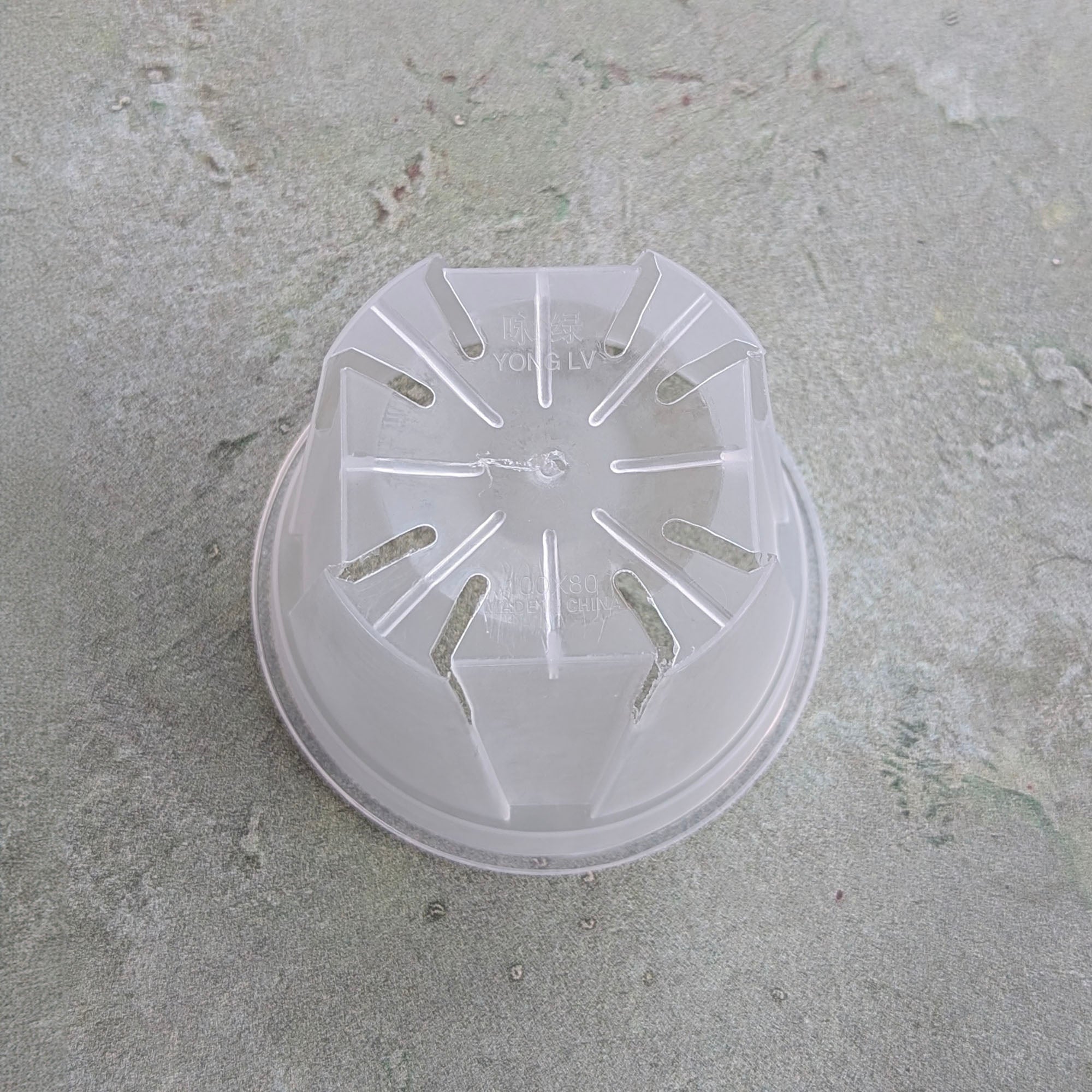 Compact White Opaque Plastic Pots for Hoyas and Small Plants