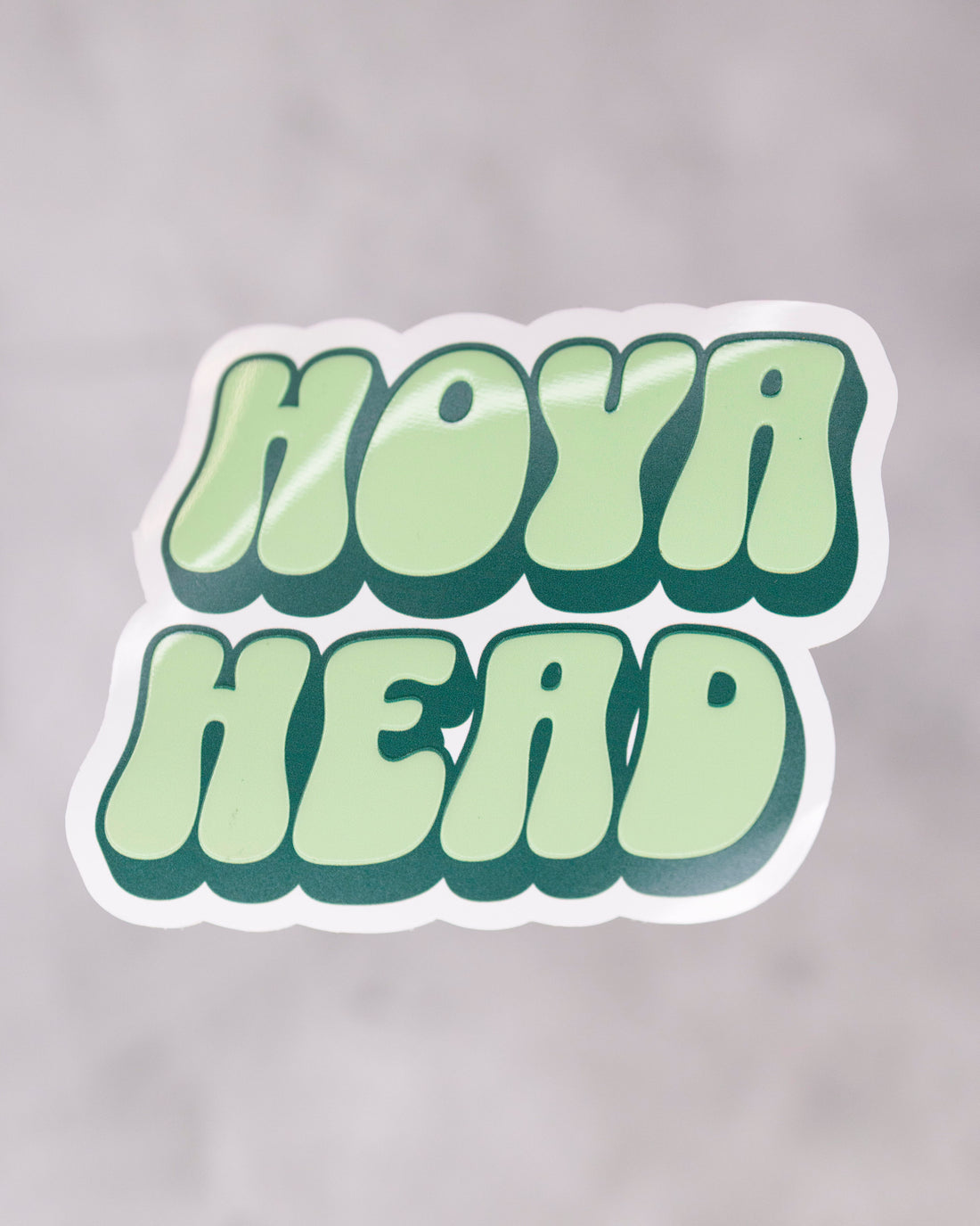 Sticker with &