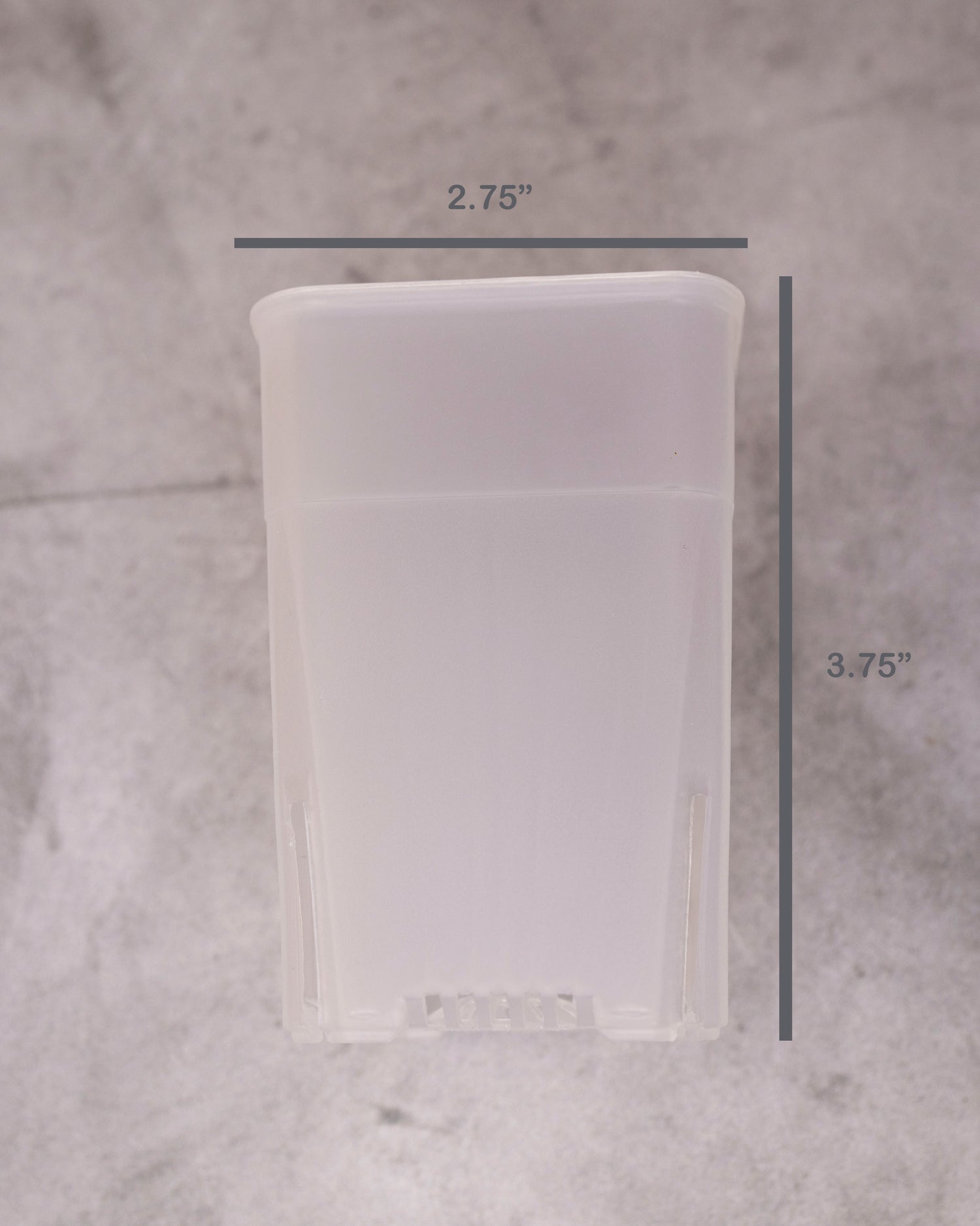 White Pot 2.75 Inch x 3.75 Inch