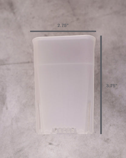 White Pot 2.75 Inch x 3.75 Inch